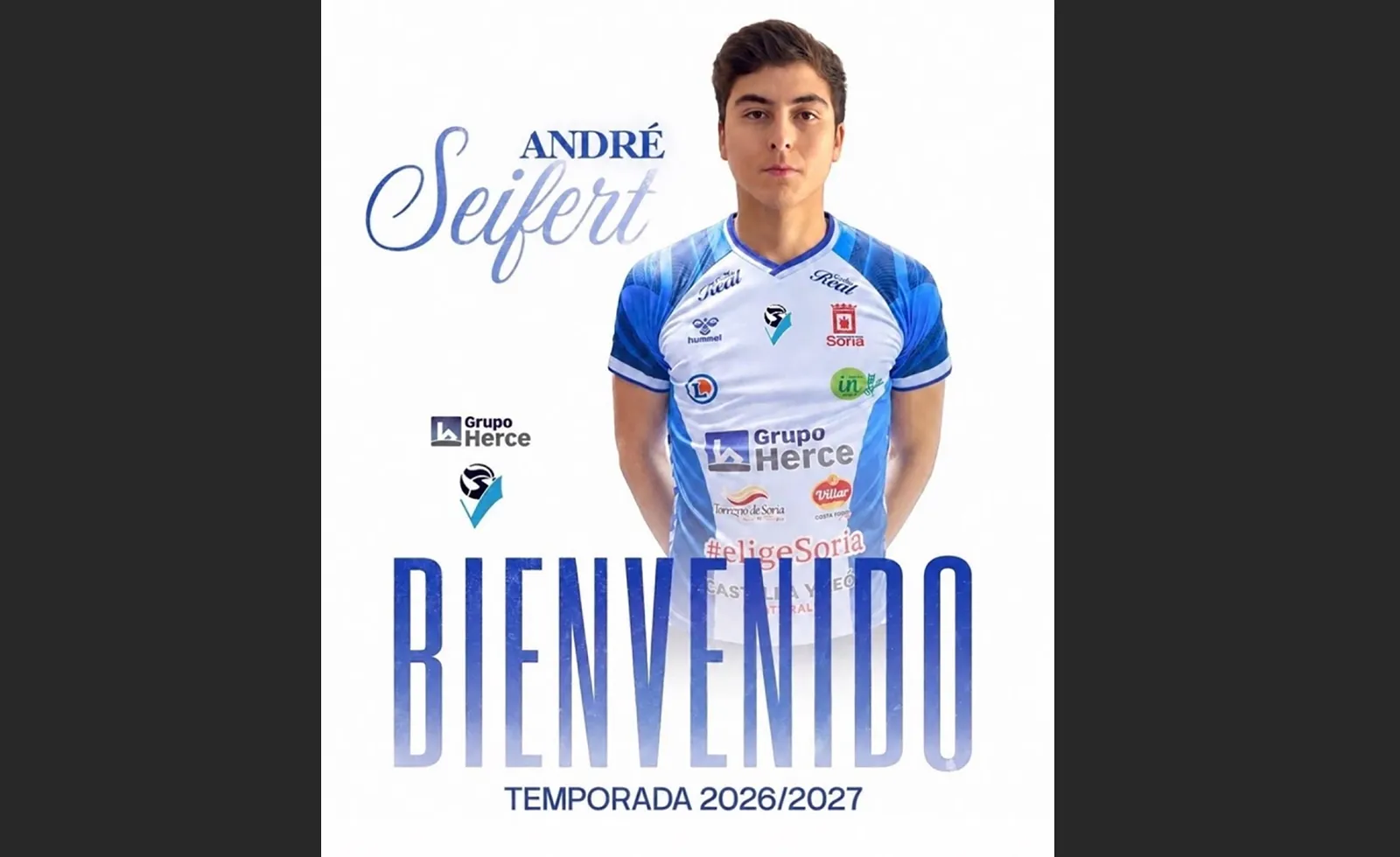 El colocador André Seifer ficha por el Grupo Herce Soria