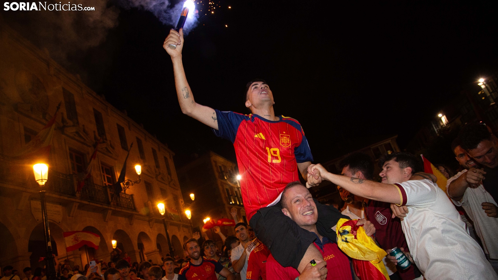 Soria vibra y disfruta con la semifinal Francia 0 – España 2: ¡Somos finalistas del Mundial!
