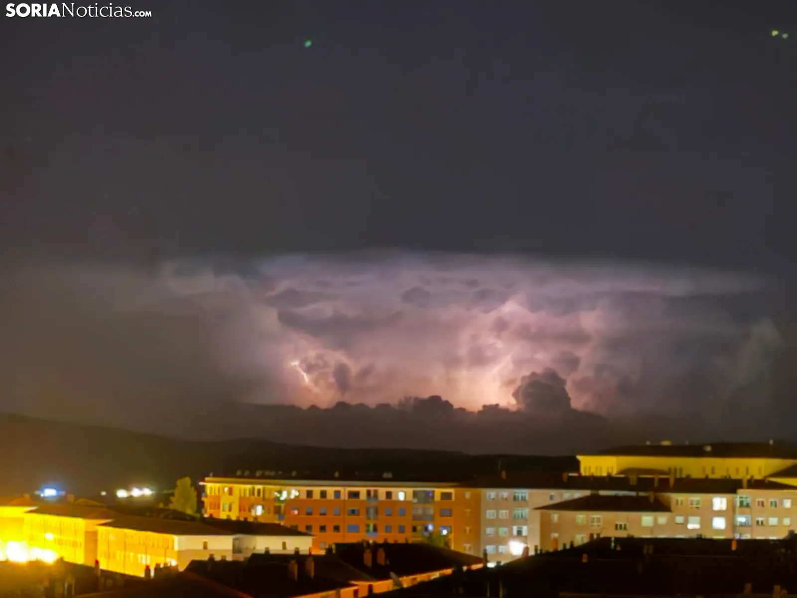 Uno de los episodios de la tormenta. /Gustavo Gonzalo