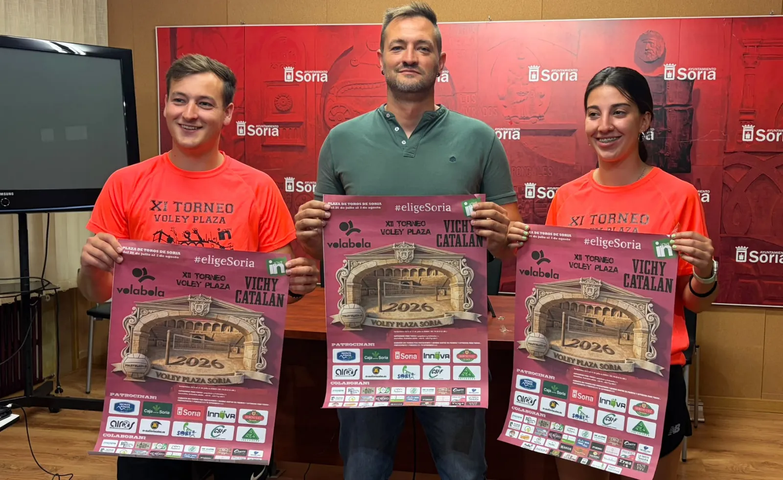 El torneo Voley Plaza de Soria celebra su 35 edición
