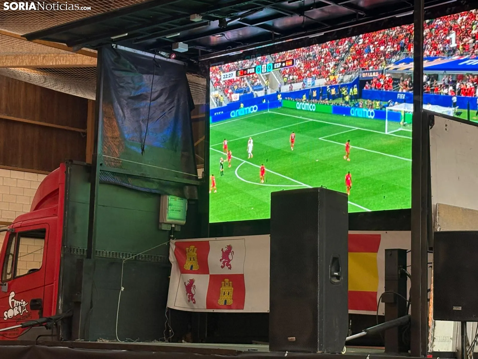 España-Bélgica en pantalla gigante: la gran parrillada de Camaretas se convertirá en el epicentro de La Roja