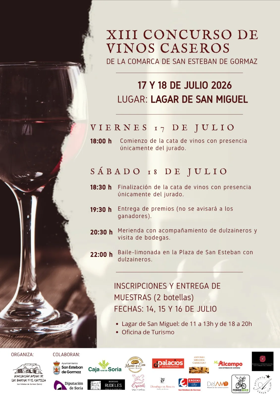 Foto 2 - San Esteban de Gormaz reunir&aacute; a los mejores elaboradores artesanales en la XIII edici&oacute;n del Concurso de Vinos Caseros