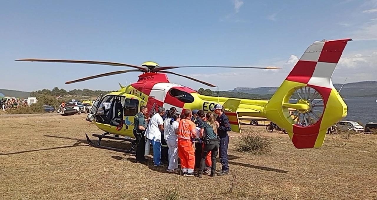 Una joven de 24 años, herida de gravedad tras un accidente de moto en el Motorbeach