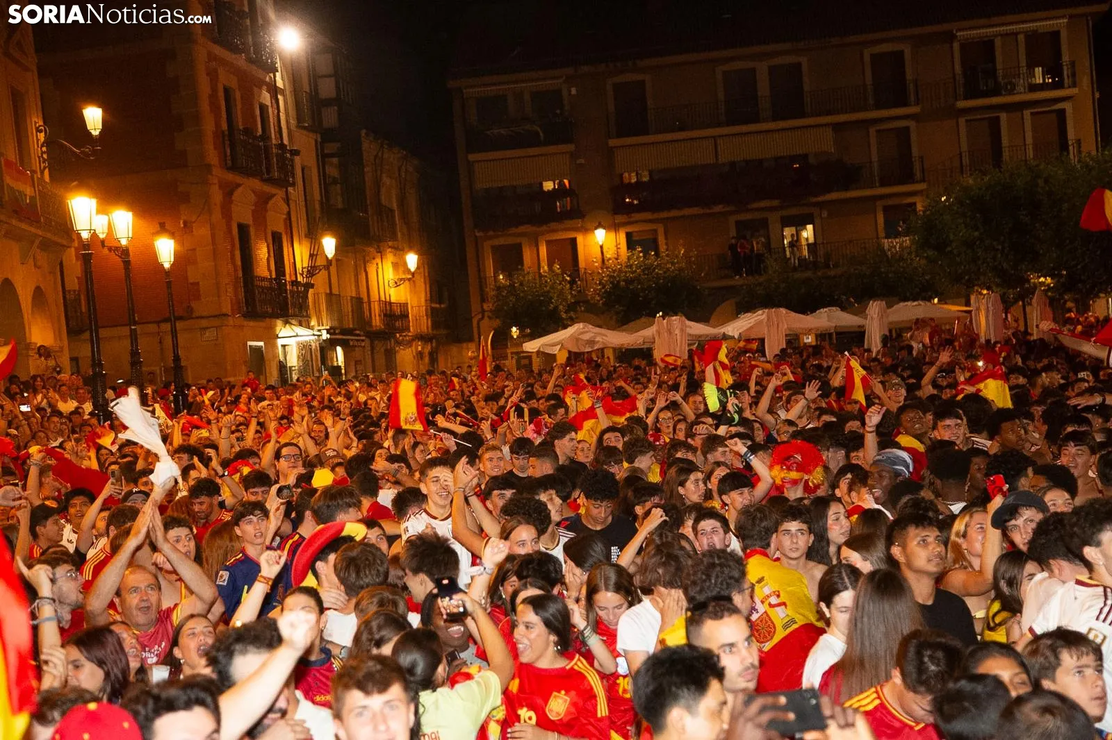 Una imagen de la celebración en la capital soriana. /María Ferrer