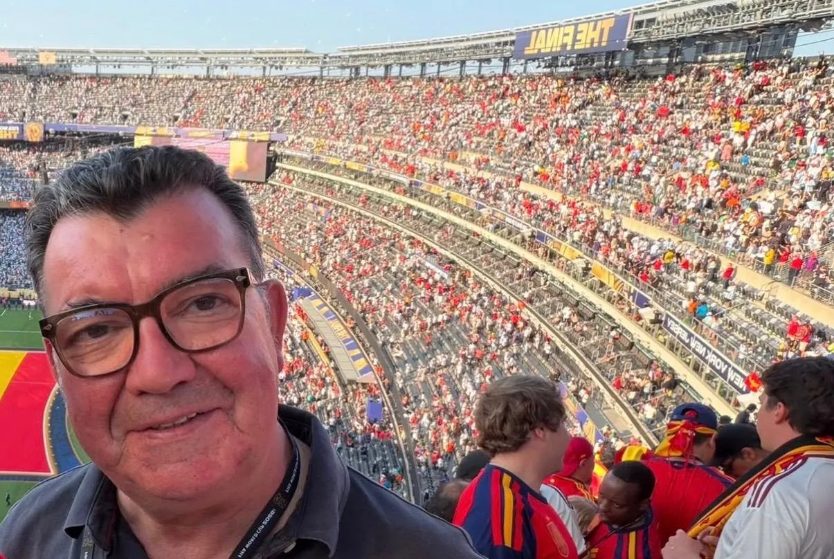 Foto 2 - El Numancia estuvo presente en la final del Mundial: &ldquo;Lo mejor que me llev&eacute; fue el abrazo con mi hijo en el gol de Ferr&aacute;n&rdquo;