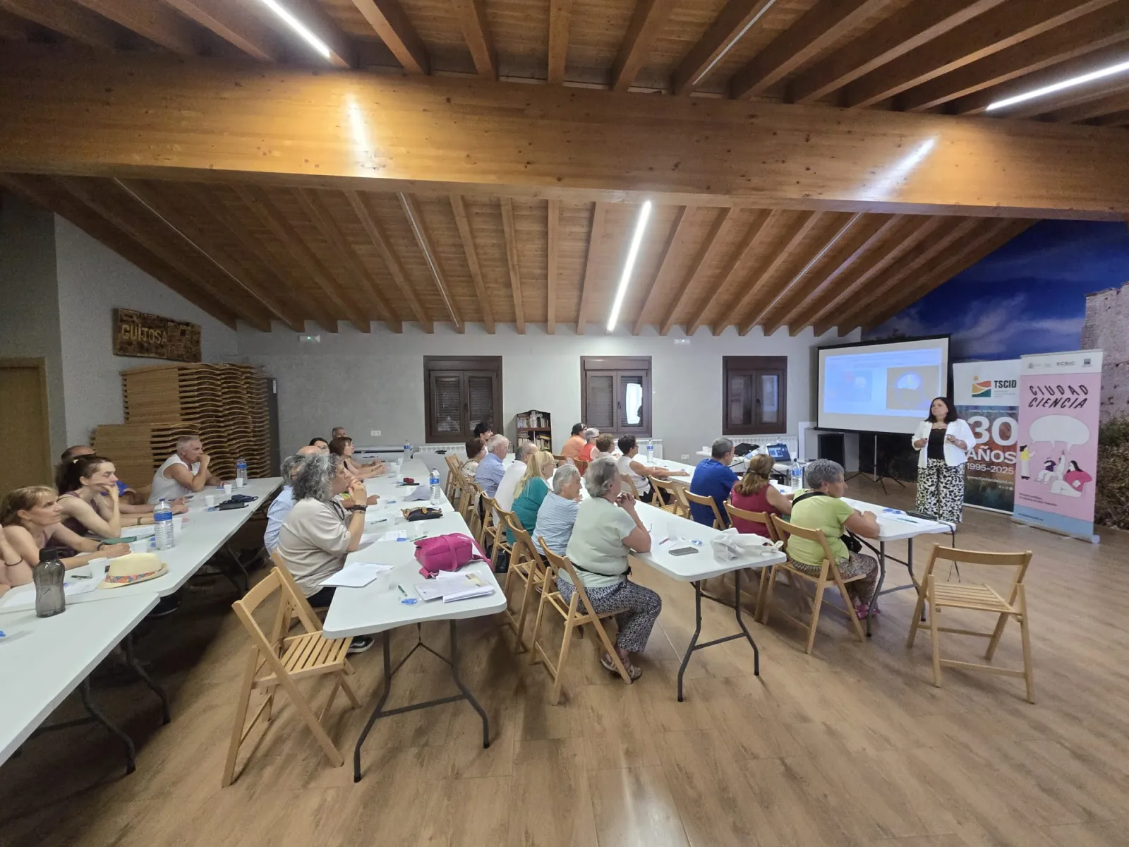 Foto 2 - El entrenamiento del olfato llega a estos pueblos de Soria de la mano del CSIC