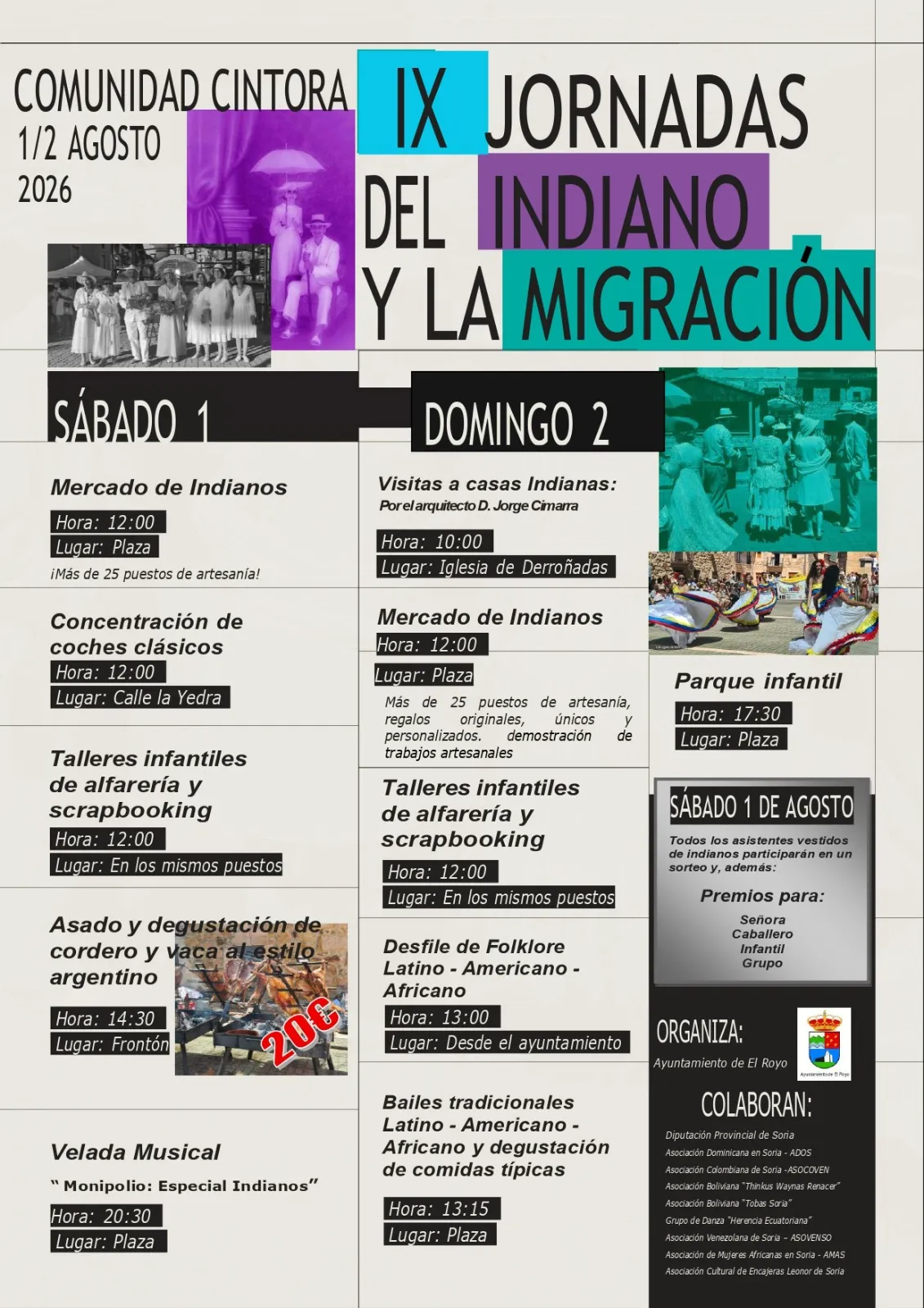 Foto 2 - El Royo dinamiza su turismo con el homenaje al legado indiano