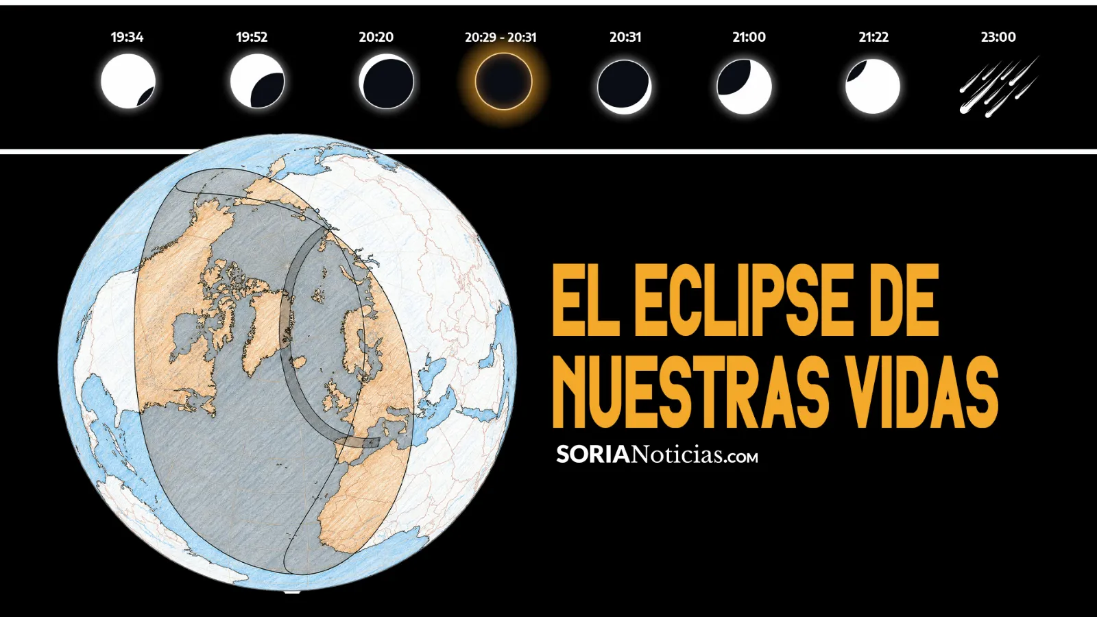 El eclipse de nuestras vidas: Soria, elegida por el universo