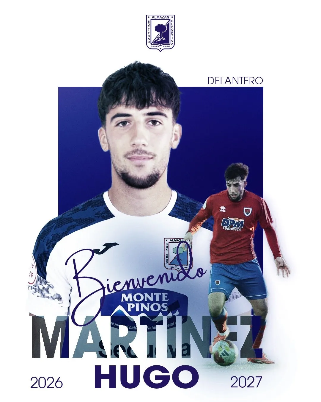 Foto 2 - La SD Almaz&aacute;n perfila su plantilla con dos fichajes, una renovaci&oacute;n y la salida de Ayoub Benhaddaj