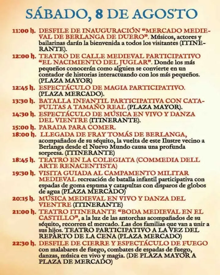 Foto 2 - Berlanga de Duero viajar&aacute; a la Edad Media con la celebraci&oacute;n de la XXV edici&oacute;n de su Mercado Medieval