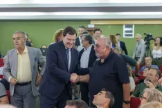 Una imagen del acto celebrado hoy en Aranda de Duero. /Jta.