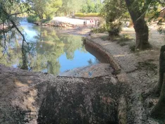 Zona de baño del río Duero en San Esteban de Gormaz. / Imagen: Ayuntamiento 