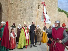 Recreación histórica 'Corte de Alfonso de la Cerda'. / Imagen: Ayuntamiento de Almazán