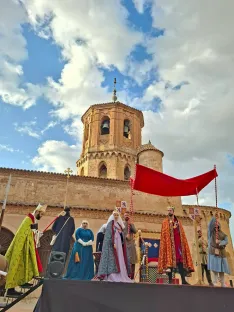 Recreación histórica 'Corte de Alfonso de la Cerda'. / Imagen: Ayuntamiento de Almazán