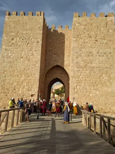Recreación histórica 'Corte de Alfonso de la Cerda'. / Imagen: Ayuntamiento de Almazán