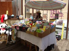 Una imagen del mercadillo al mediodía. /PC
