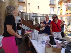 Una imagen del mercadillo al mediodía. /PC