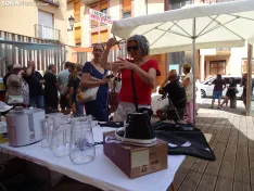 Una imagen del mercadillo al mediodía. /PC