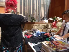 Una imagen del mercadillo al mediodía. /PC