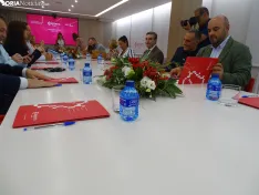 Una imagen de la jornada en la Cámara. /PC