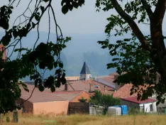 Fotos del humo desde Tardelcuende en imágenes cedidas por Víctor Torrejón.
