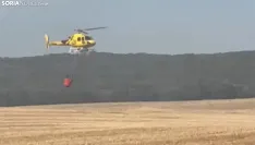 Labores de extinción del incendio. /SN