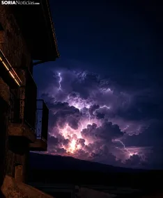 Uno de los episodios de la tormenta. /Daniel Peláez