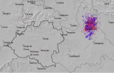 Mapa de las descargas. /AEMET