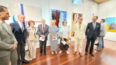 Foto 3 - El duque de Soria inaugura la exposici&oacute;n 'Hecho en Soria' de Fernando Mastretta