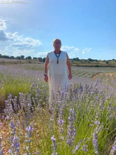  Floración de la lavanda en San Felices. / Imagen: Cedidas