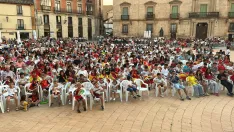 Foto 3 - As&iacute; han vivido los pueblos de Soria la hist&oacute;rica victoria de Espa&ntilde;a en la final del Mundial