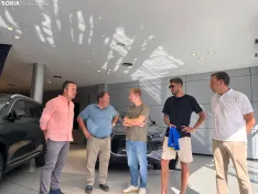 Presentación de Dani Nieto como nuevo fichaje del CD Calasanz Soria