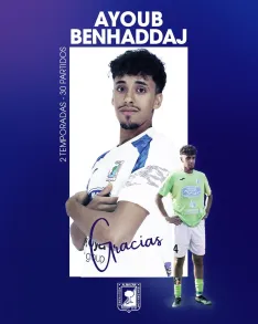 Foto 4 - La SD Almaz&aacute;n perfila su plantilla con dos fichajes, una renovaci&oacute;n y la salida de Ayoub Benhaddaj