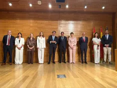 Acto de posesión, hoy, de María Dolores Borén. | JCyL