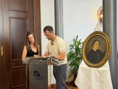 Momento de la firma de la recepción |Imagen cedida por Diputación Provincial de Soria