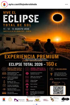 Foto 5 - Castillejo de Robledo convierte el eclipse total de Sol en una experiencia tur&iacute;stica con tres d&iacute;as de actividades