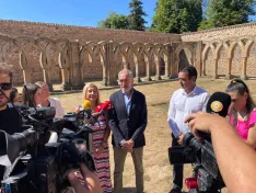 Primera visita institucional del consejero de Cultura, Alberto Díaz Pico. | SN