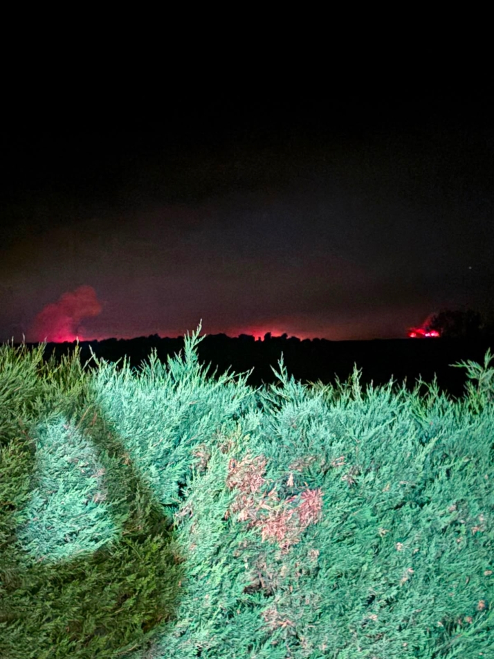 El incendio de Guadalajara mantiene su avance hacia Soria y el viento agrava la amenaza sobre el sur de la provincia