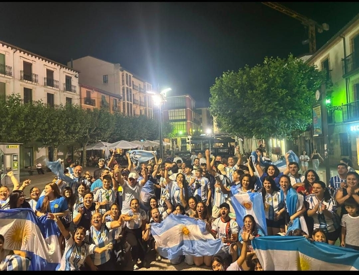 Así fue la gran fiesta albiceleste en Soria