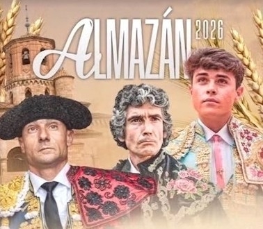 Paco Ureña, Rubén Sanz y Jarocho protagonizarán la gran corrida de toros de Almazán el 5 de septiembre