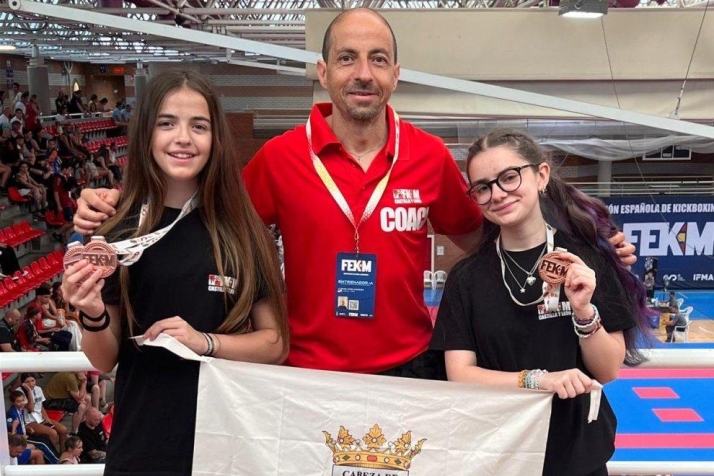 El Club Kickboxing Soria sigue dejando huella a nivel nacional y logra 3 bronces en el Campeonato de España Junior