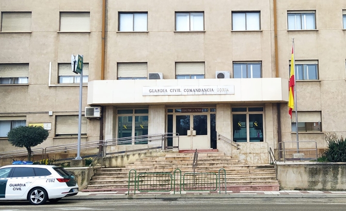 Tres plazas de personal sanitario para la Guardia Civil de Soria