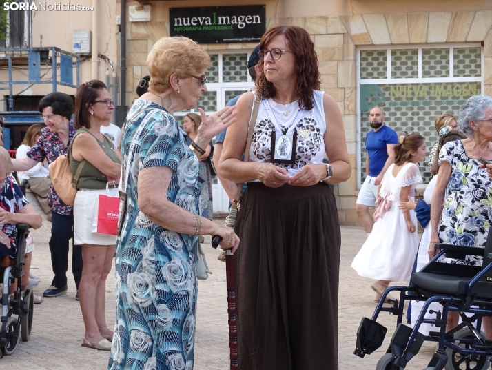 Una imagen de la procesión hoy en Soria. /PC