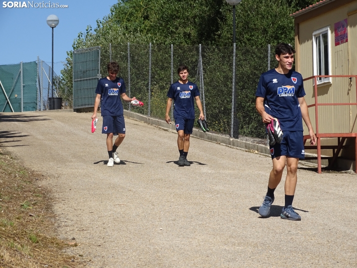 Imagen de esta mañana en la Ciudad Deportiva. /PC