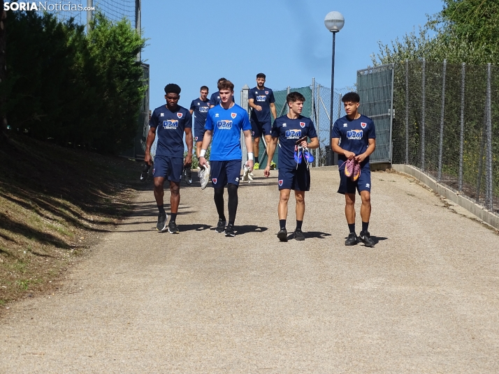 Imagen de esta mañana en la Ciudad Deportiva. /PC