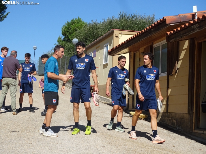 Imagen de esta mañana en la Ciudad Deportiva. /PC