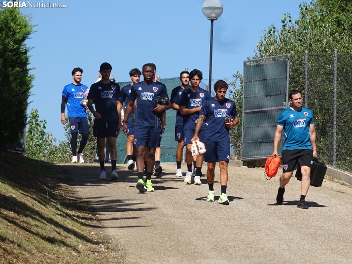 Imagen de esta mañana en la Ciudad Deportiva. /PC