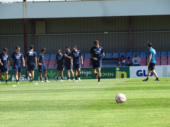 Imagen de esta mañana en la Ciudad Deportiva. /PC