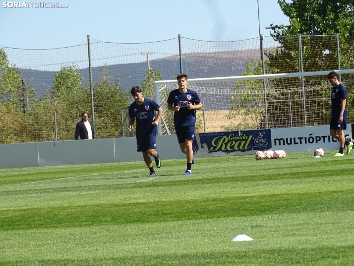 Imagen de esta mañana en la Ciudad Deportiva. /PC