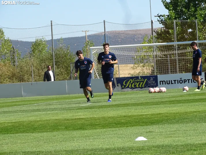 Imagen de esta mañana en la Ciudad Deportiva. /PC
